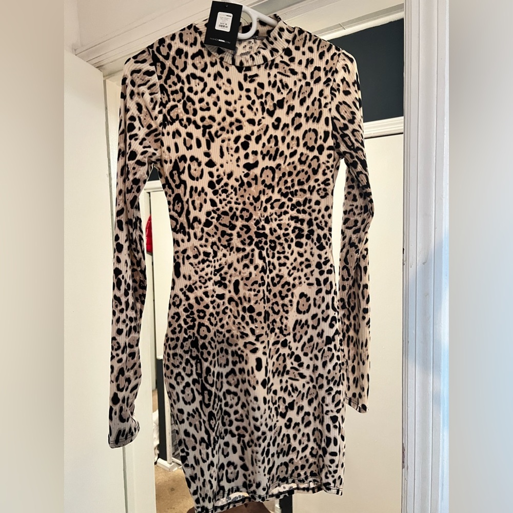 Leopard Mini Dress
